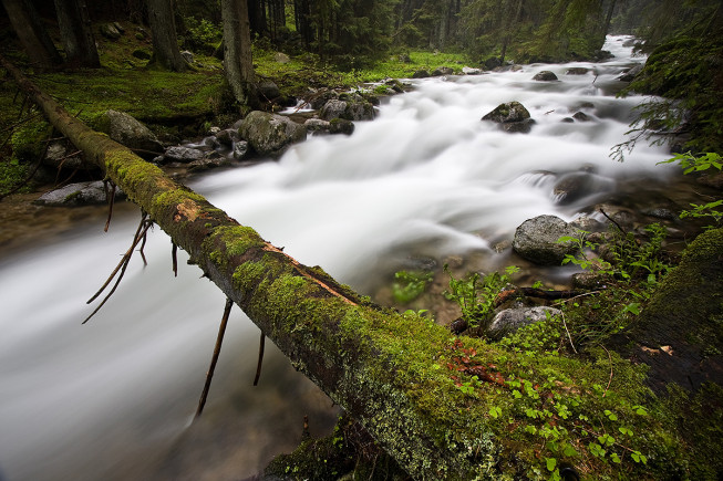 A gray filter was used to set the water into motion—the filter enabled a longer exposure. Photo: Imo Optik Gonda, www.originalia.cz.