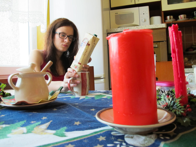 The foreground is now also included in the composition; the main subject lies roughly on one of the thirds. Photo: Majo Eliáš