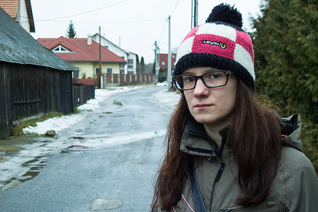An electric pole is growing out of the subject’s head. This is pretty distracting! Photo: Majo Eliáš